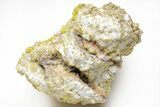 Sulfur Crystals on Matrix - Steamboat Springs, Nevada #209727-1